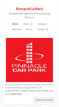 Mobile Screenshot of pinnaclecarpark.com
